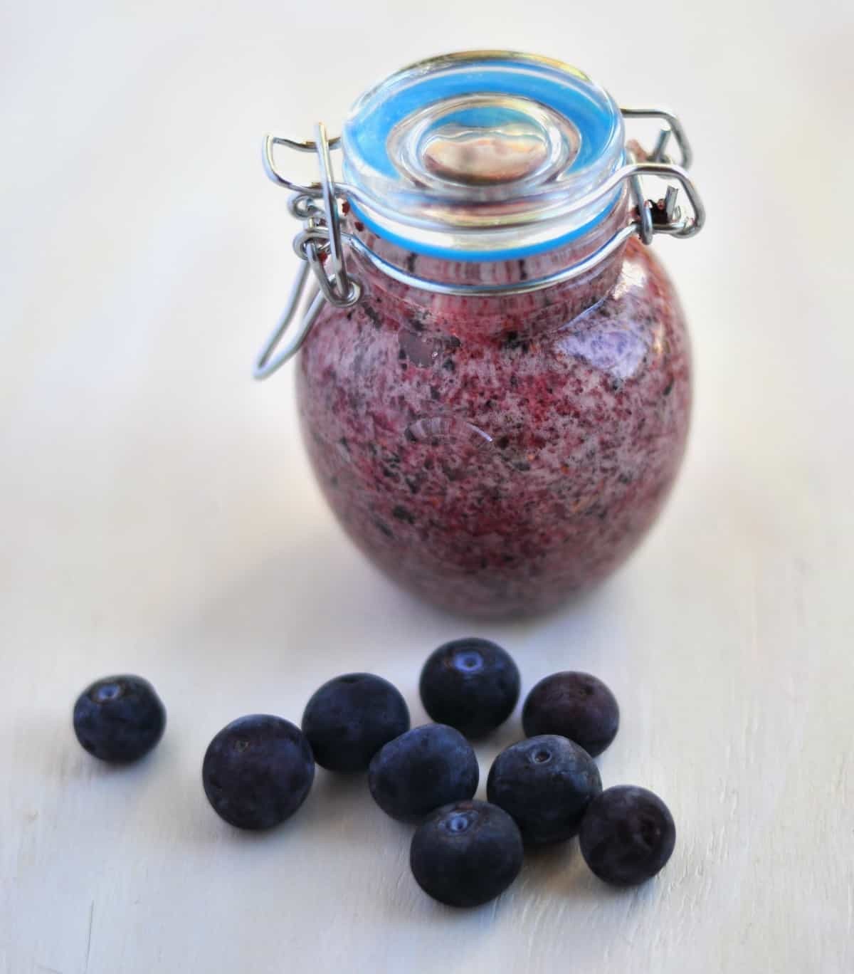 Sage and Bluberries Sugar Scrub Recipe