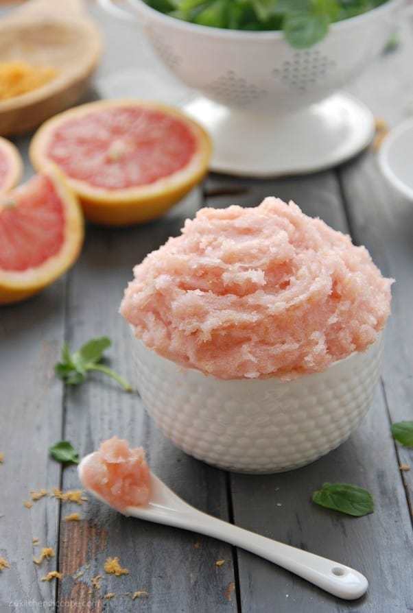 grapefruit sugar body scrub