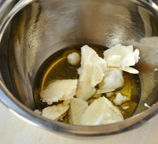 How to make body butter less greasy
