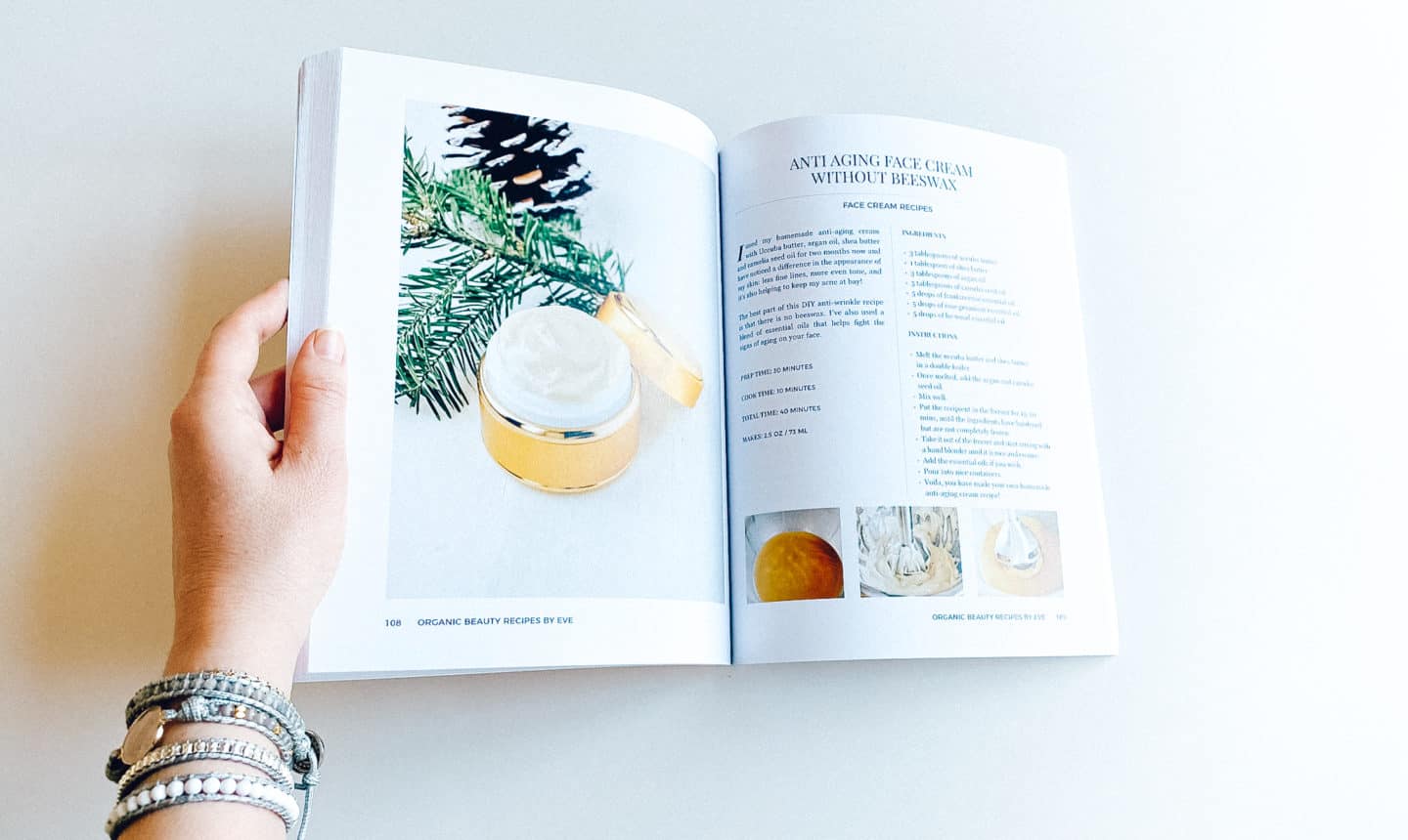 organic beauty recipes book by eve