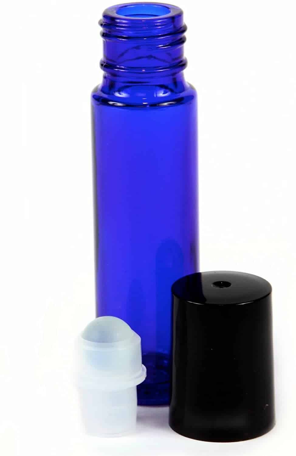 blue cobalt perfume bottle